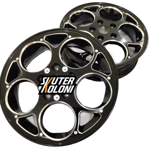 Velg Marus model w125 copy black Vespa LX S Sprint Primavera